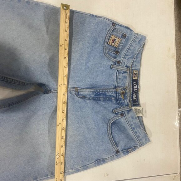 Cruel Girl Low Rise Relaxed Fit Jeans Womesn Size 9 L Light Wash Denim Cowgirl W - Picture 7 of 11
